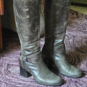 Born grey riding boots